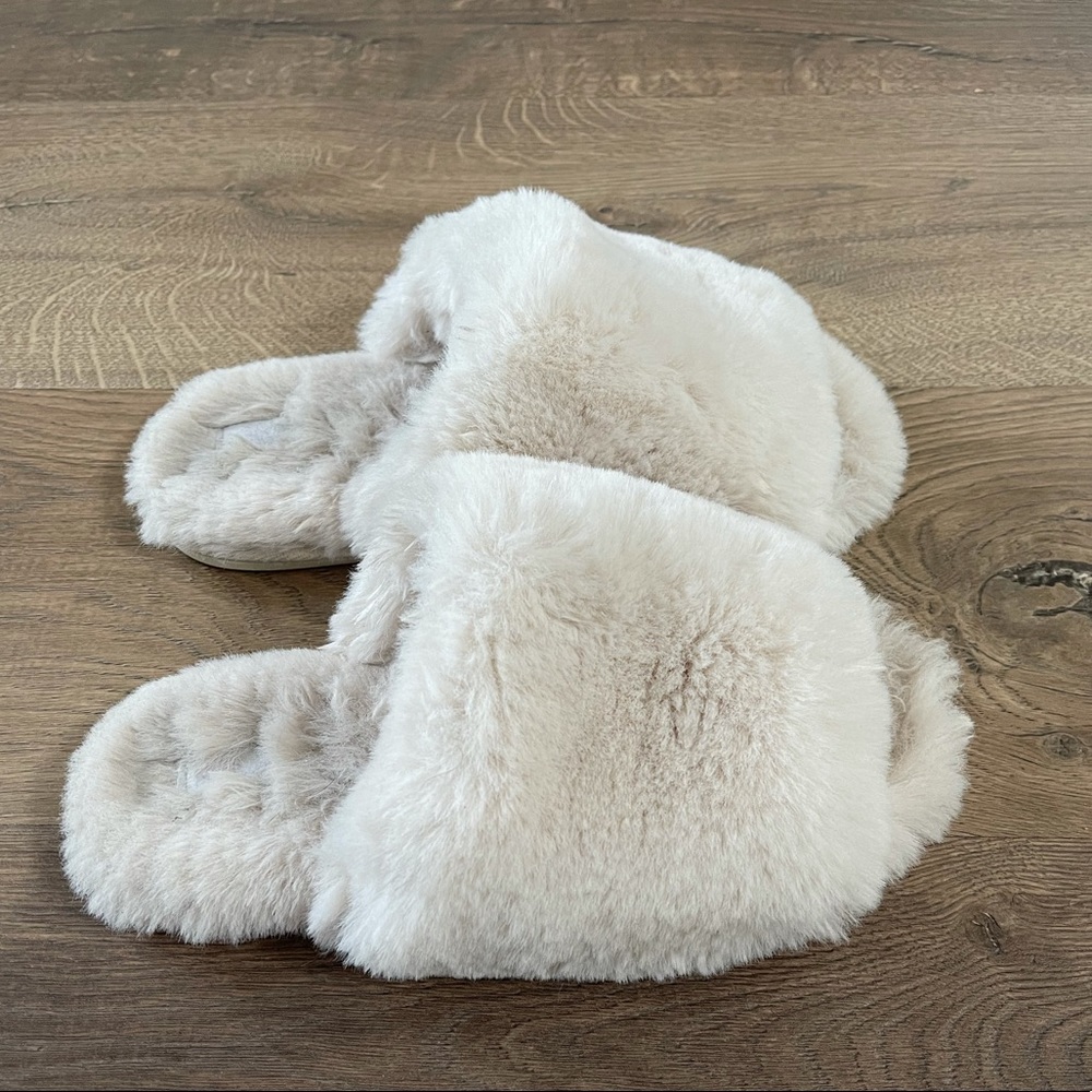 Women’s Capri Faux Fur Slide slippers by stars above from Target